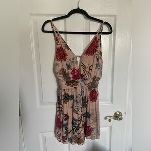 Audrey 3 + 1 floral romper!